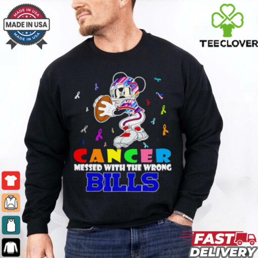 Mickey Cancer messed with wrong Buffalo Bills shirt