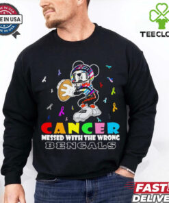 Mickey Cancer messed with wrong Cincinnati Bengals shirt