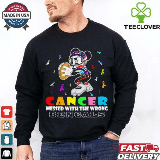 Mickey Cancer messed with wrong Cincinnati Bengals shirt