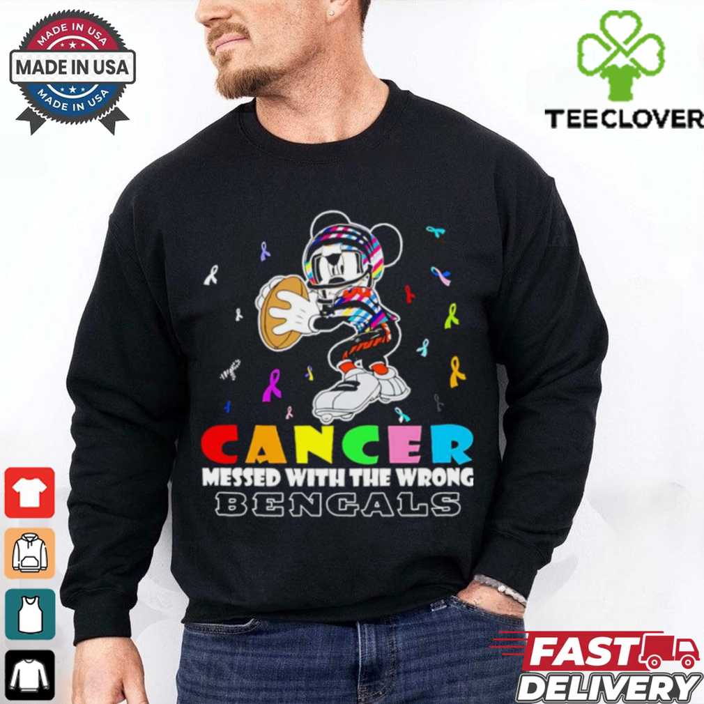 Mickey Cancer messed with wrong Cincinnati Bengals shirt Mickey Cancer messed with wrong Cincinnati Bengals shirt