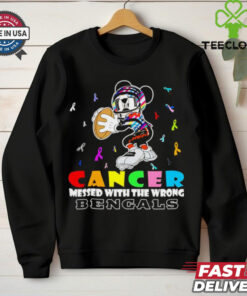 Mickey Cancer messed with wrong Cincinnati Bengals shirt