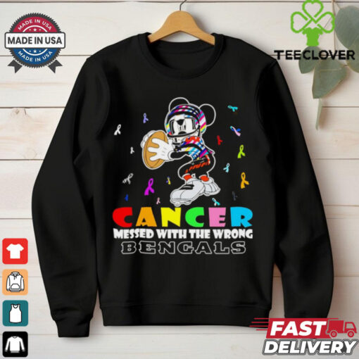 Mickey Cancer messed with wrong Cincinnati Bengals shirt