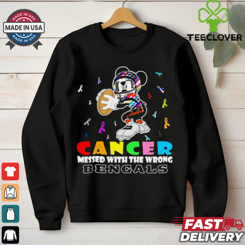 Mickey Cancer messed with wrong Cincinnati Bengals shirt Mickey Cancer messed with wrong Cincinnati Bengals shirt