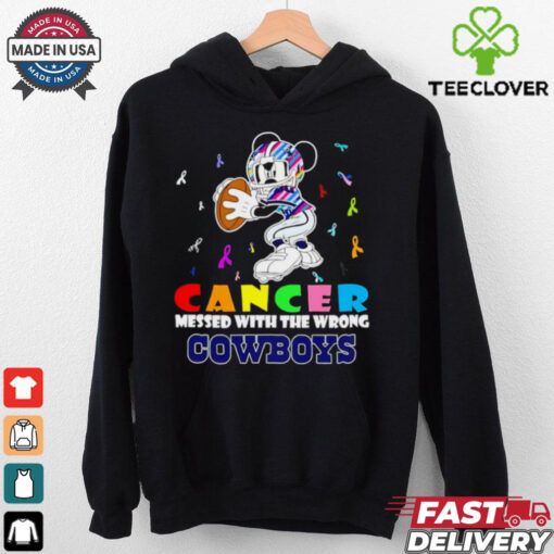 Mickey Cancer messed with wrong Dallas Cowboys shirt