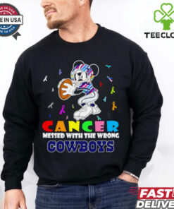 Mickey Cancer messed with wrong Dallas Cowboys shirt