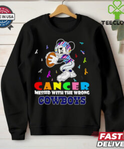Mickey Cancer messed with wrong Dallas Cowboys shirt