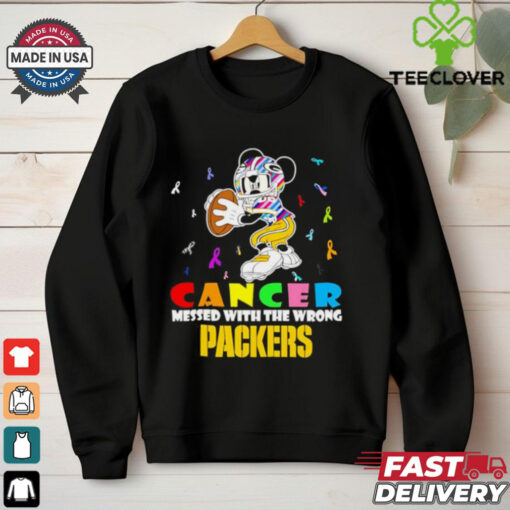 Mickey Cancer messed with wrong Green Bay Packers shirt