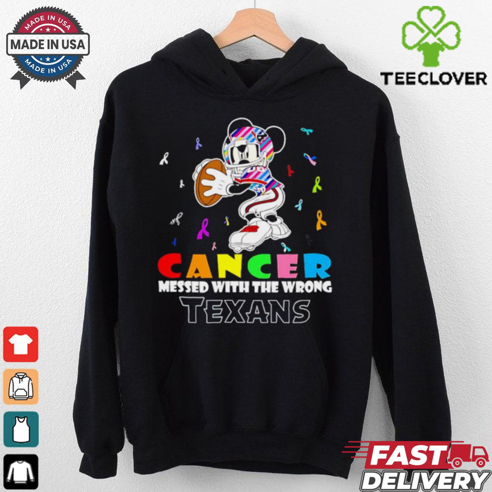 Mickey Cancer messed with wrong Houston Texans shirt Mickey Cancer messed with wrong Houston Texans shirt