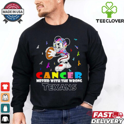 Mickey Cancer messed with wrong Houston Texans shirt