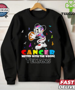 Mickey Cancer messed with wrong Houston Texans shirt