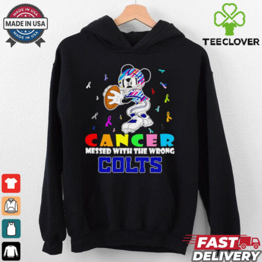 Mickey Cancer messed with wrong Indianapolis Colts shirt