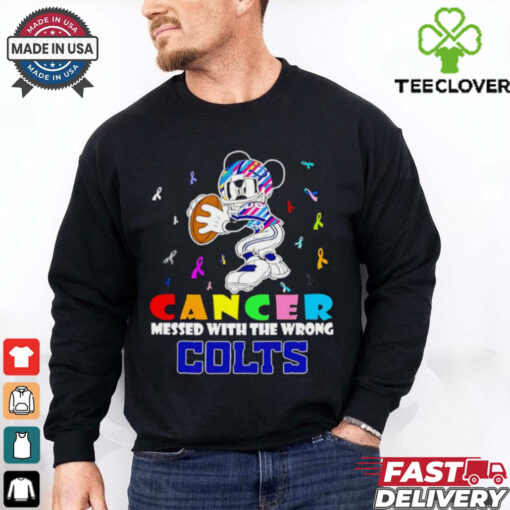 Mickey Cancer messed with wrong Indianapolis Colts shirt