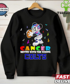 Mickey Cancer messed with wrong Indianapolis Colts shirt