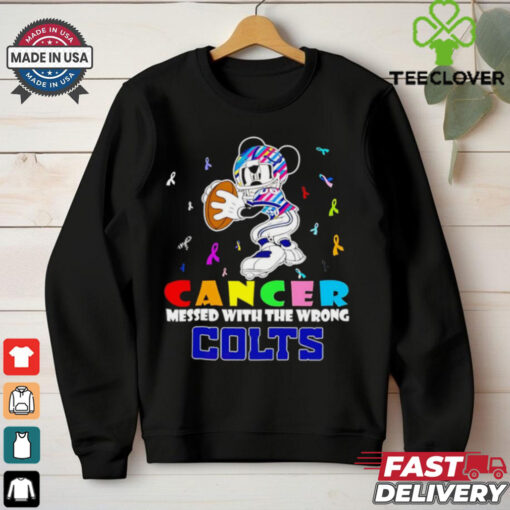 Mickey Cancer messed with wrong Indianapolis Colts shirt