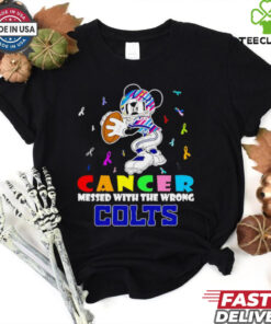 Mickey Cancer messed with wrong Indianapolis Colts shirt