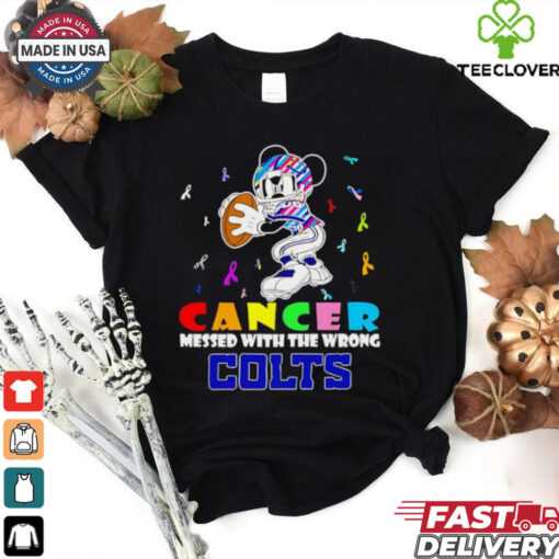 Mickey Cancer messed with wrong Indianapolis Colts shirt