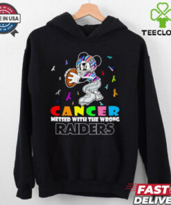 Mickey Cancer messed with wrong Las Vegas Raiders shirt