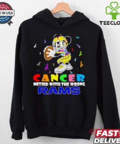 Mickey Cancer messed with wrong Los Angeles Rams shirt