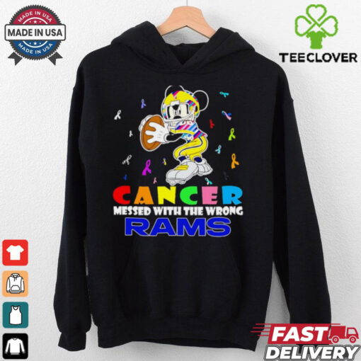 Mickey Cancer messed with wrong Los Angeles Rams shirt
