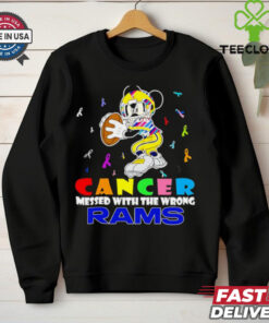 Mickey Cancer messed with wrong Los Angeles Rams shirt