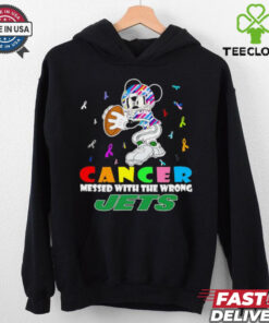 Mickey Cancer messed with wrong New York Jets shirt