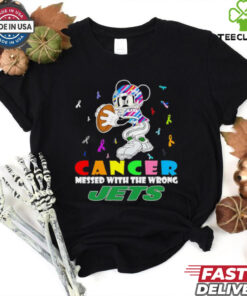 Mickey Cancer messed with wrong New York Jets shirt