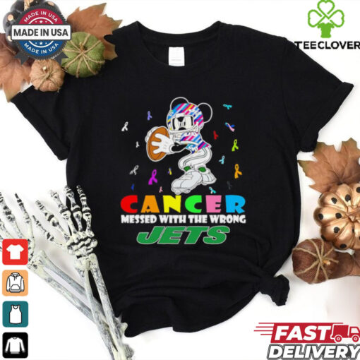 Mickey Cancer messed with wrong New York Jets shirt
