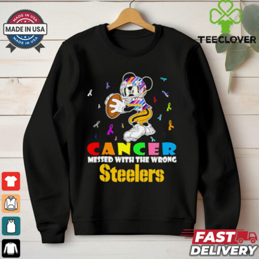 Mickey Cancer messed with wrong Pittsburgh Steelers shirt