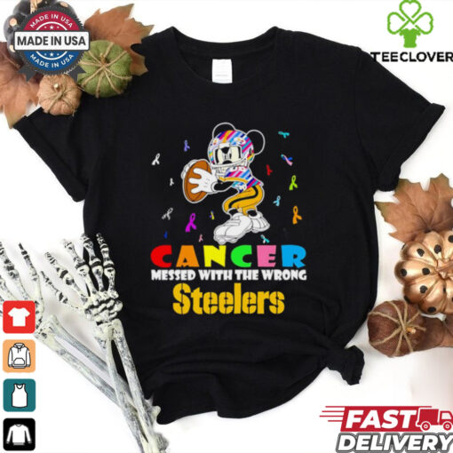 Mickey Cancer messed with wrong Pittsburgh Steelers shirt