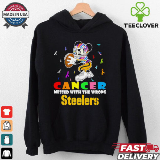Mickey Cancer messed with wrong Pittsburgh Steelers shirt