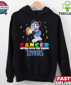 Mickey Cancer messed with wrong Tennessee Titans shirt