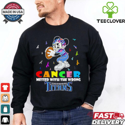 Mickey Cancer messed with wrong Tennessee Titans shirt