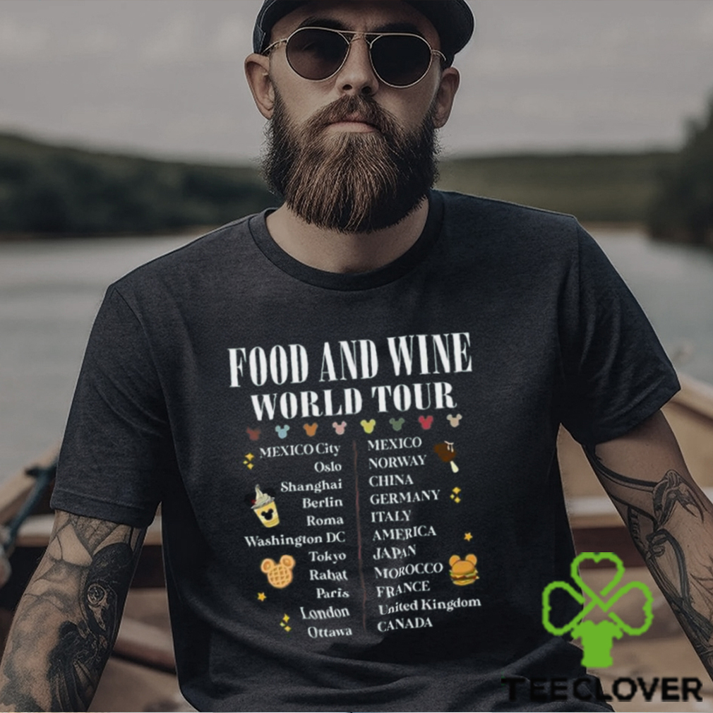 Mickey Chef And Friends Food Wine Festival 2023 World Tour Shirt Disney Epcot Snack Drink Around The Tee Sweatshirt Hoodie T Shirt Mickey Chef And Friends Food Wine Festival 2023 World Tour Shirt Disney Epcot Snack Drink Around The Tee Sweatshirt Hoodie T Shirt