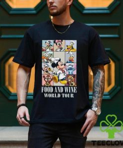 Mickey Chef And Friends Food Wine Festival 2023 World Tour Shirt Disney Epcot Snack Drink Around The Tee Sweatshirt Hoodie