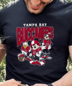 Mickey Donald Duck And Goofy Tampa Bay Buccaneers T Shirt