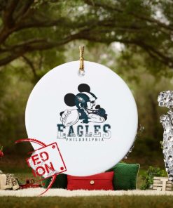 Mickey Football Team Philadelphia Eagles Ornament Custom Name