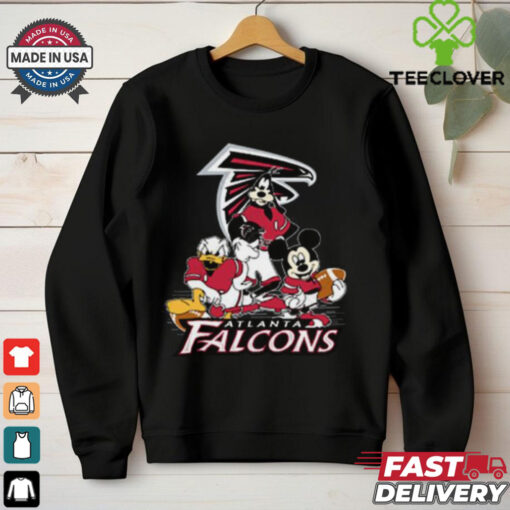 Mickey Friends Atlanta Falcons Tee Disney Inspired Game Day Football  NFL Shirt