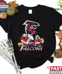 Mickey Friends Atlanta Falcons Tee Disney Inspired Game Day Football NFL Shirt
