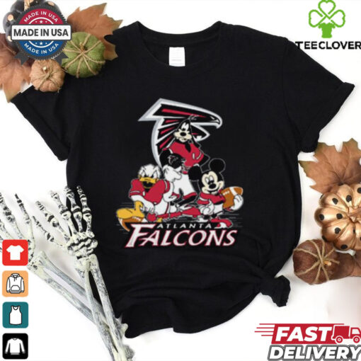 Mickey Friends Atlanta Falcons Tee Disney Inspired Game Day Football  NFL Shirt
