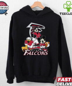 Mickey Friends Atlanta Falcons Tee Disney Inspired Game Day Football NFL Shirt