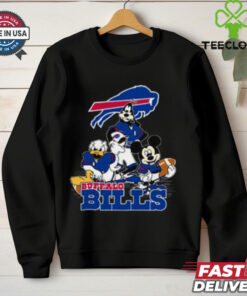 Mickey Friends Buffalo Bills Tee Disney Inspired Game Day Football NFL Shirt