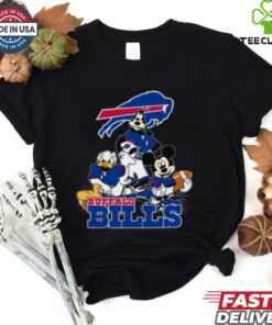 Mickey Friends Buffalo Bills Tee Disney Inspired Game Day Football NFL Shirt