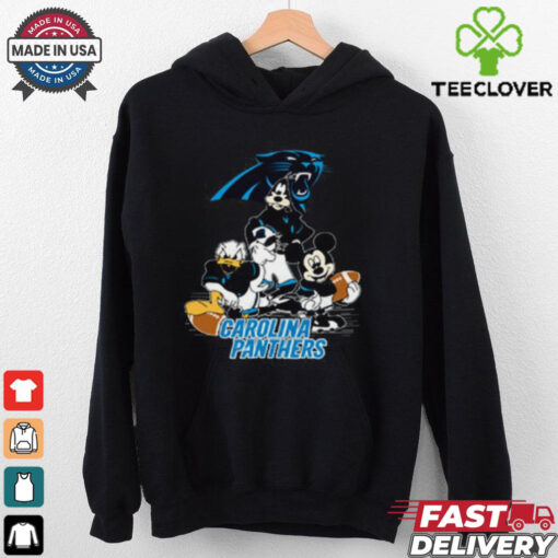 Mickey Friends Carolina Panthers Tee Disney Inspired Game Day Football NFL  Shirt