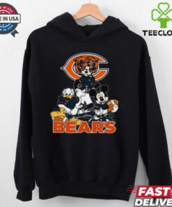Mickey Friends Chicago Bears Tee Disney Inspired Game Day Football NFL Shirt