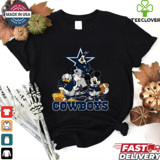 Mickey Friends Dallas Cowboys Tee Disney Inspired Game Day Football  NFL Shirt