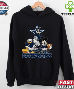 Mickey Friends Dallas Cowboys Tee Disney Inspired Game Day Football NFL Shirt
