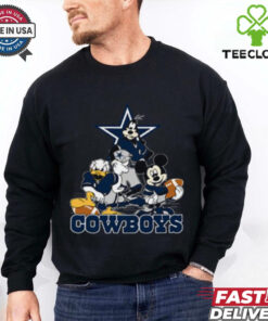 Mickey Friends Dallas Cowboys Tee Disney Inspired Game Day Football NFL Shirt