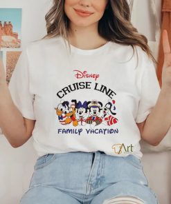 Mickey Friends Disney Cruise Line Family Vacation shirt