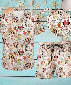 Mickey Friends Hawaiian Shirt Gift For Beach Vacation