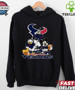 Mickey Friends Houston Texans Tee Disney Inspired Game Day Football NFL Shirt